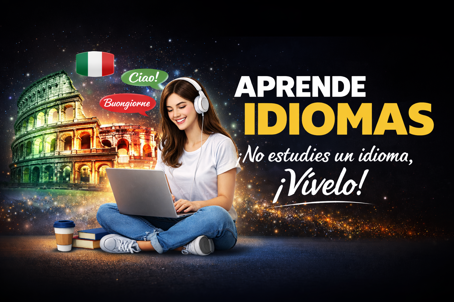 Estudiante en Roma